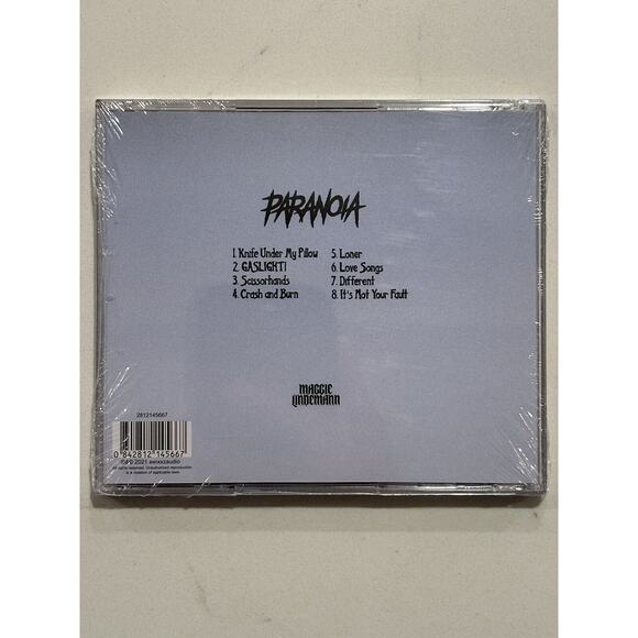 MAGGIE LINDEMANN - Paranoia Cd with Signed / Autographed COA Booklet - ACOA #2 - Picture 7 of 8